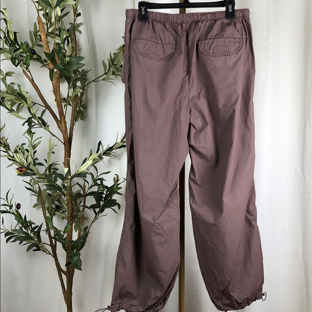 Aeropostale Relaxed Fit Parachute Pants in Mauve Sz S (B2) - Picture 8 of 11